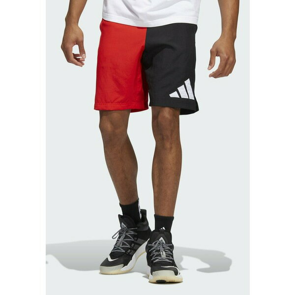 アディダス メンズ カジュアルパンツ ボトムス BASKETBALL - Sports shorts - red