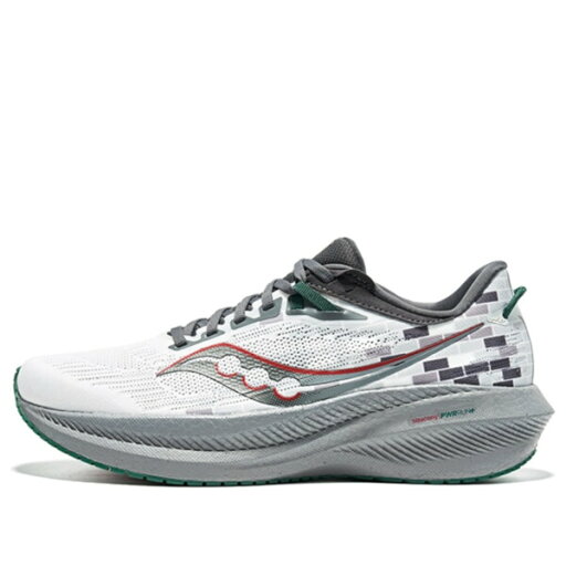 Saucony サッカニー メンズ スニーカー 【Saucony Triumph 21 'Grey White Red' S20881-215】 サイズ US_7.5(25.5cm) Saucony サッカニー メンズ スニーカー 【Saucony Triumph 21 'Grey White Red' S20881-215】 サイズ US_7.5(25.5cm)