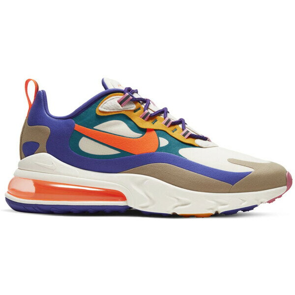 Nike ナイキ メンズ スニーカー 【Nike Air Max 270 React Light Orewood Brown】 サイズ US_11(29.0cm) Light Orewood Brown/Sail/Khaki/Hyper Crimson(4)