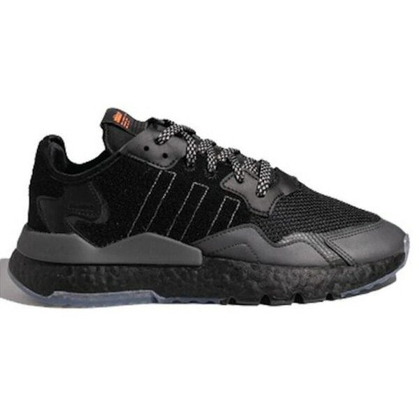adidas アディダス メンズ スニーカー 【adidas Nite Jogger Core Black Velcro】 サイズ US_7(25.0cm) Core Black/Core Black/Solar Red