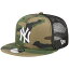 ˥塼  ˹ ꡼ New York Yankees New Era Woodland Camo Trucker 9FIFTY Snapback Hat Camo