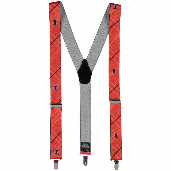 エーグルウィング メンズ ベルト アクセサリー Illinois Fighting Illini Suspenders Orange