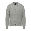 【送料無料】 ロベルトコリーナ メンズ カーディガン アウター Cardigans Grey