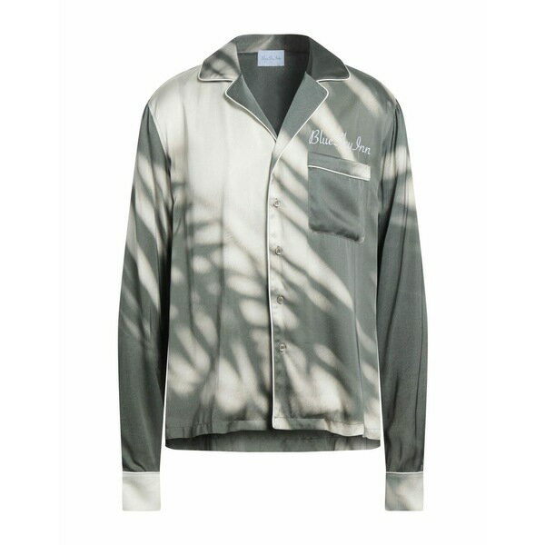 【送料無料】 ブルー スカイ イン メンズ シャツ トップス Shirts Military green