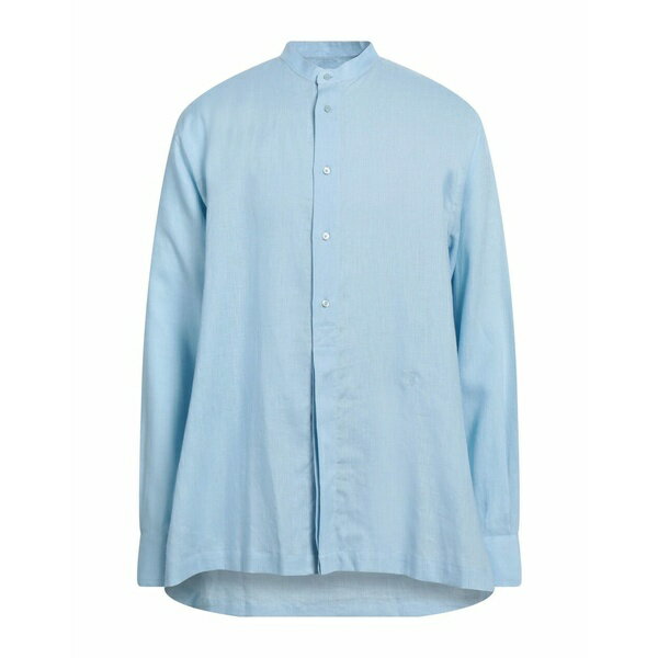 【送料無料】 トラサルディ メンズ シャツ トップス Shirts Sky blue