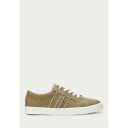ラルフローレン レディース スニーカー シューズ JANSON FRAYED CANVAS SNEAKER - Trainers - hunter olive