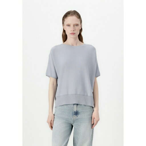 ドライコーン レディース Tシャツ トップス SOMELI - Basic T-shirt - blue ドライコーン レディース Tシャツ トップス SOMELI - Basic T-shirt - blue