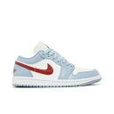 Air Jordan ジョーダン レディース スニーカー 【Wmns Air Jordan 1 Low 'Blue Whisper Dune Red'】 サイズ US_W_11.5 White(4)
