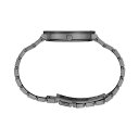 セイコー レディース 腕時計 アクセサリー Men's Essentials Black Ion Finish Stainless Steel Bracelet Watch 41mm Black