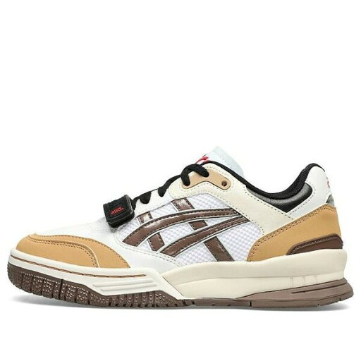 ASICS アシックス メンズ スニーカー 【ASICS Gel-Spotlyte Low V2 'White Brown' 1203A258-104】 サイズ US_M_4 ASICS アシックス メンズ スニーカー 【ASICS Gel-Spotlyte Low V2 'White Brown' 1203A258-104】 サイズ US_M_4