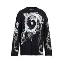 【送料無料】 ベルサーチ メンズ Tシャツ トップス T-shirts Black(4)