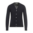 【送料無料】 ラ フィレリア メンズ カーディガン アウター Cardigans Blue