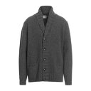 【送料無料】 バランタイン メンズ カーディガン アウター Cardigans Grey