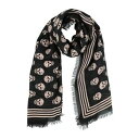 【送料無料】 マックイーン メンズ マフラー・ストール・スカーフ アクセサリー Scarves Black