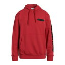 【送料無料】 モスキーノ メンズ パーカー・スウェットシャツ アウター Sweatshirts Red
