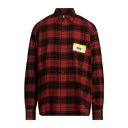 【送料無料】 ヴェトモン メンズ シャツ トップス Shirts Red
