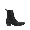 【送料無料】 リックオウエンス メンズ ブーツ シューズ Ankle boots Black