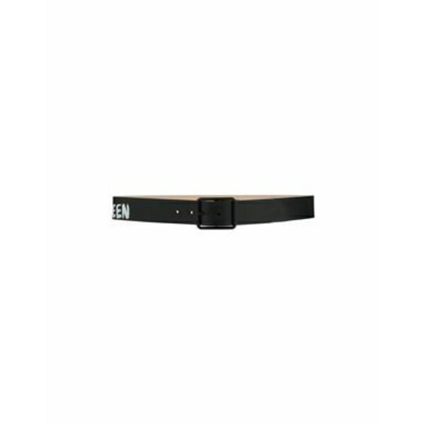 【送料無料】 マックイーン メンズ ベルト アクセサリー Belts Black