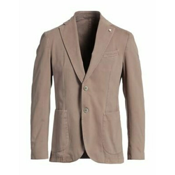 【送料無料】 ルイジ・ビアンキ・マントヴァ メンズ ジャケット&ブルゾン アウター Blazers Beige
