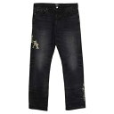 【送料無料】 アミリ メンズ デニムパンツ ボトムス Jeans Black