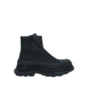 【送料無料】 マックイーン メンズ ブーツ シューズ Ankle boots Black