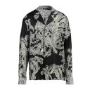 【送料無料】 バルマン メンズ シャツ トップス Shirts Black