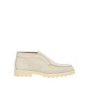 【送料無料】 サントーニ メンズ ブーツ シューズ Ankle boots White