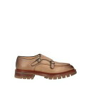 【送料無料】 サントーニ メンズ スリッポン・ローファー シューズ Loafers Brown