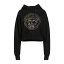 【送料無料】 ヴェルサーチ レディース パーカー・スウェットシャツ アウター Sweatshirts Black