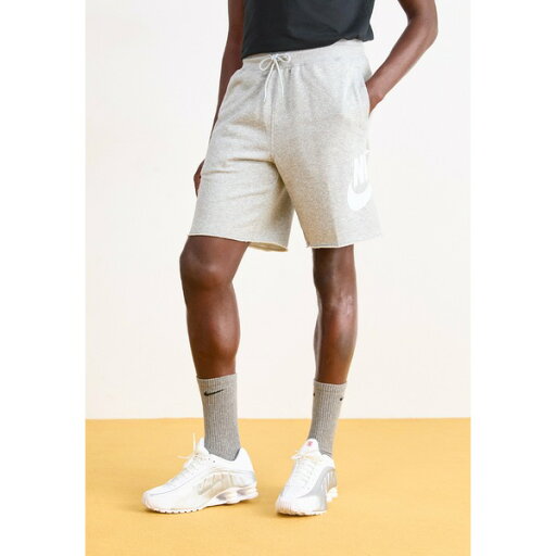 ナイキ メンズ カジュアルパンツ ボトムス CLUB ALUMNI - Tracksuit bottoms - grey heather/light smoke grey/white