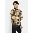 リディファイン レベル メンズ サンダル シューズ KANE REGULAR FIT - Jumper - navy blazer
