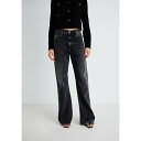 リプレイ レディース デニムパンツ ボトムス BECKA PANTS - Relaxed fit jeans - black