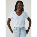 リーバイス レディース Tシャツ トップス PERFECT V NECK - Print T-shirt - skyway