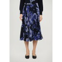 アーデム レディース スカート ボトムス MIDI SKIRT - Pleated skirt - indigo