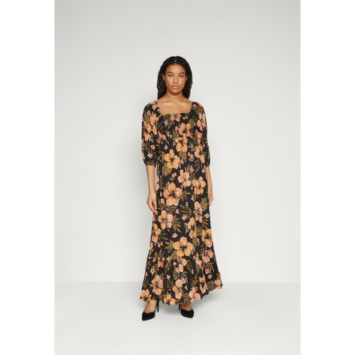 ビラボン レディース ワンピース トップス FULL BLOOM - Maxi dress - black sands ビラボン レディース ワンピース トップス FULL BLOOM - Maxi dress - black sands