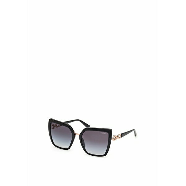 ゲス レディース サングラス&アイウェア アクセサリー Sunglasses - shiny black / gradient smoke