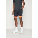 アンダーアーマー メンズ バスケットボール スポーツ VANISH - Sports shorts - black/fire/pitch gray