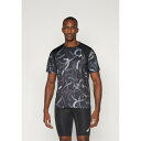 アシックス メンズ バスケットボール スポーツ ROAD TOP - Sports T-shirt - performance black