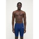 アディダス メンズ バスケットボール スポーツ TECHFIT SHORT TIGHT - Pants - team navy blue