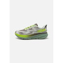 ホカオネオネ メンズ ランニング スポーツ CLIFTON 9 GTX - Road running shoes - slate/aloe vera