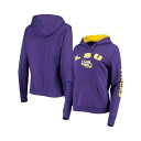 コロシアム レディース パーカー・スウェットシャツ アウター Women's Purple LSU Tigers Loud and Proud Pullover Hoodie Purple|詳細画像