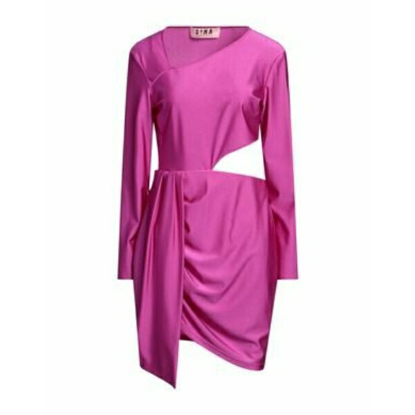 【送料無料】 ジーナ ゴージャス レディース ワンピース トップス Mini dresses Pink
