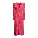 【送料無料】 アレッサンドラ・リッチ レディース ワンピース トップス Midi dresses Pink