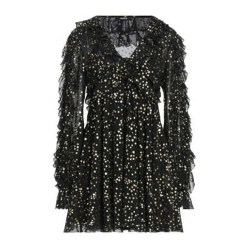 【送料無料】 アーメン レディース ワンピース トップス Mini dresses Black 【送料無料】 アーメン レディース ワンピース トップス Mini dresses Black