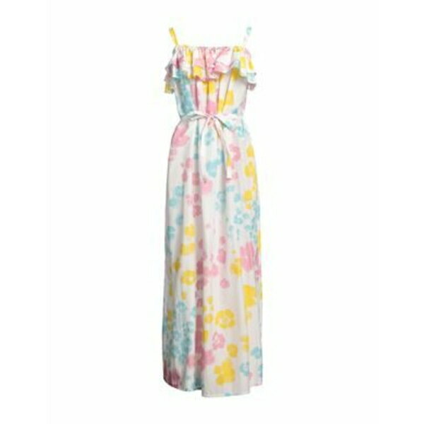 【送料無料】 モスキーノ レディース ワンピース トップス Maxi dresses White