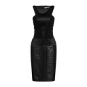 【送料無料】 アイスバーグ レディース ワンピース トップス Mini dresses Black