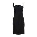 【送料無料】 ヴェルサーチ レディース ワンピース トップス Midi dresses Black