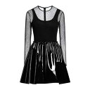 【送料無料】 ヴァレンティノ レディース ワンピース トップス Mini dresses Black