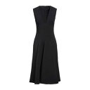 【送料無料】 ヴェルサーチ レディース ワンピース トップス Midi dresses Black