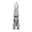 【送料無料】 ジ アティコ レディース ワンピース トップス Maxi dresses Silver